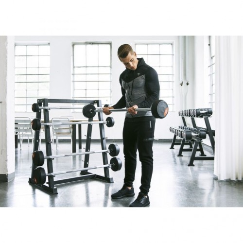 Gorilla Sports Činka s gumovými kotúčmi, 40 kg