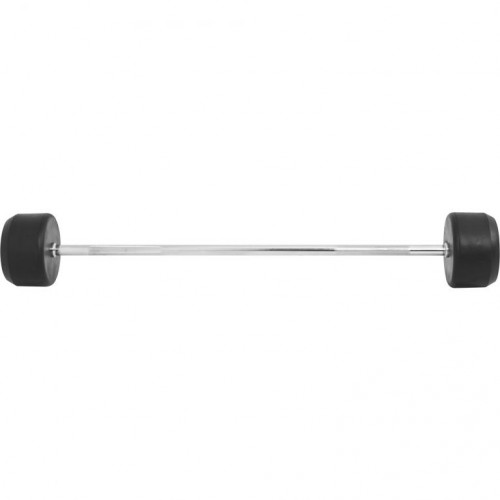 Gorilla Sports Činka s gumovými kotúčmi, 45 kg