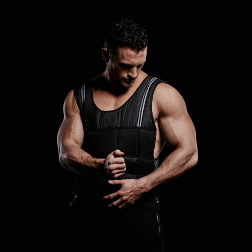 Gorilla Sports Záťažová vesta na suchý zips, 10 kg Gorilla Sports Záťažová vesta na suchý zips, 10 kg