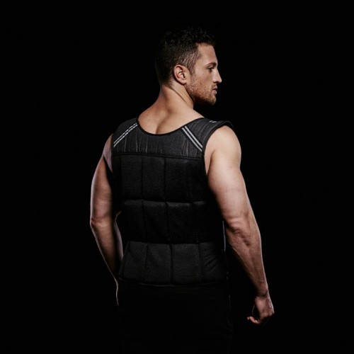 Gorilla Sports Záťažová vesta na suchý zips, 10 kg Gorilla Sports Záťažová vesta na suchý zips, 10 kg
