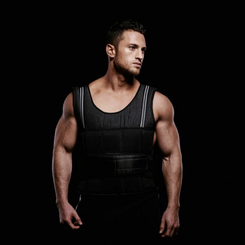 Gorilla Sports Záťažová vesta na suchý zips, 18 kg