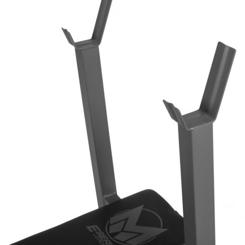 Gorilla Sports Bench Press lavička s držiakom, 101 x 50 cm