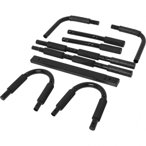 Gorilla Sports Multifunkčná posilňovacia hrazda, čierna