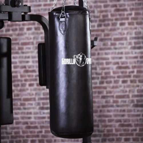 Gorilla Sports Boxovacie vrece, 120 x 33 cm, 37 kg, čierne