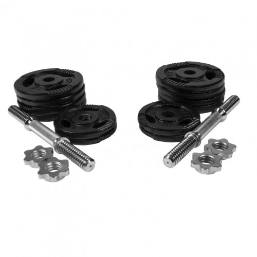 Gorilla Sports Sada činiek so závažím 30 kg, 30 mm