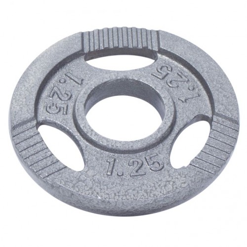 Gorilla Sports Záťažový kotúč, liatinový, 1,25 kg