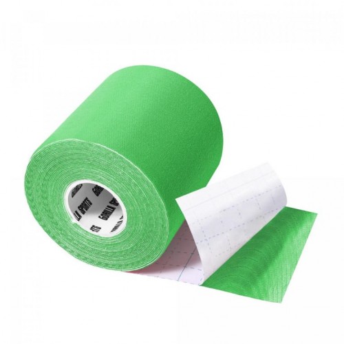 Gorilla Sports Tejpovacia páska, svetlo zelená, 7,5 cm