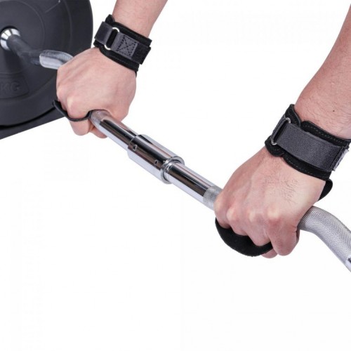 Gorilla Sports Mozoľníky Grips, 2 kusy, M, čierne Gorilla Sports Mozoľníky Grips, 2 kusy, M, čierne