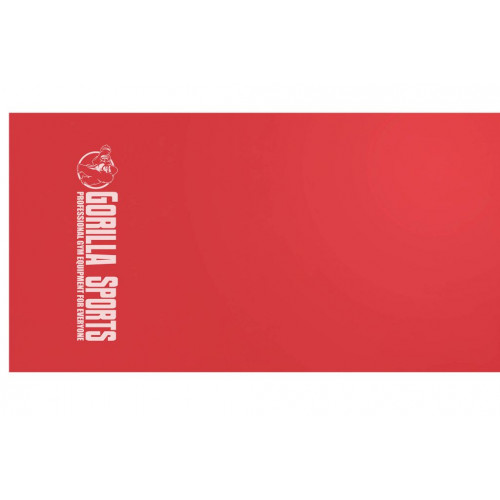Gorilla Sports Posilňovacia guma, 200 cm, červená Gorilla Sports Posilňovacia guma, 200 cm, červená