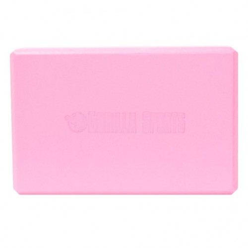 Gorilla Sports Joga kocka, ružová