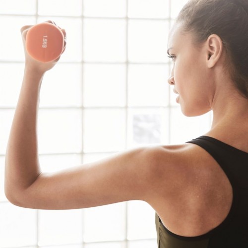 Gorilla Sports Sada posilňovacích činiek v kufri, 10 kg