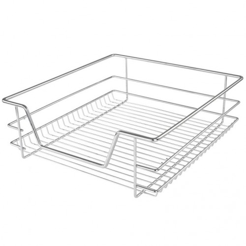 JAGO sada 5 teleskopických zásuviek 46 x 44 x 14 cm, chróm