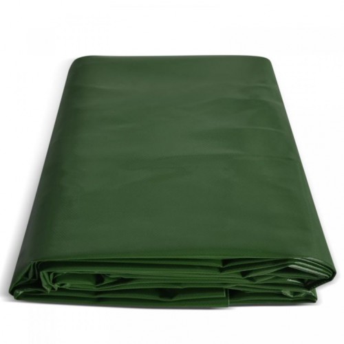 JAGO Plachta 650 g/m², hliníkové oká, zelená, 4 x 6 m