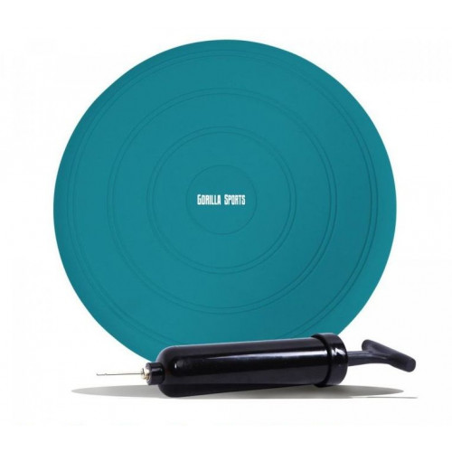 Gorilla Sports Balančná podložka, tyrkysová