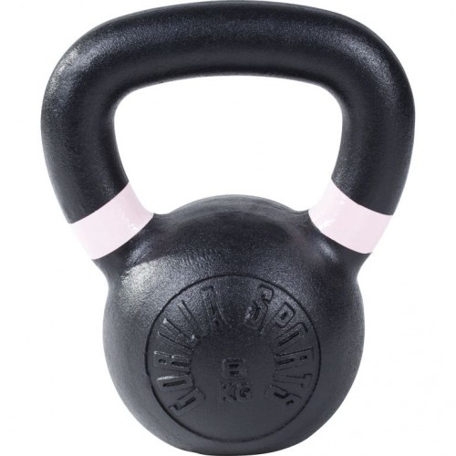 Gorilla Sports Kettlebell Olympia, čierna, 8 kg