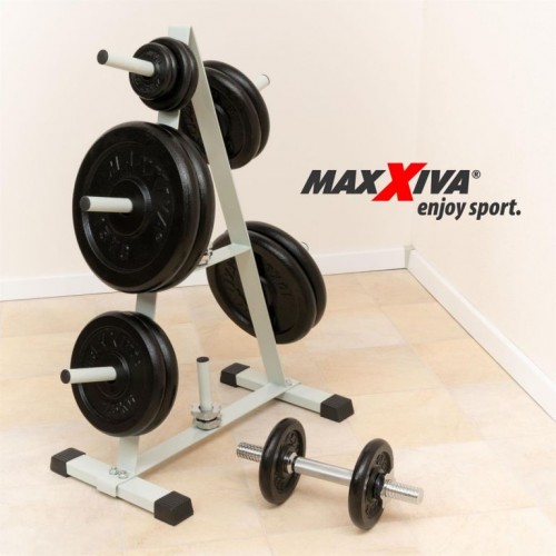 MAXXIVA Sada závažia 2 x 10 kg, liatina