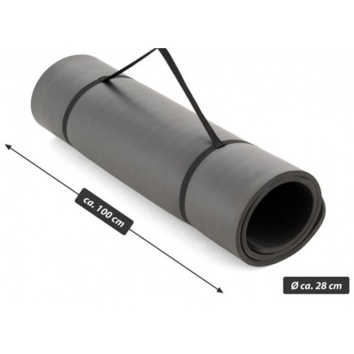 MAXXIVA Podložka na jógu, sivá, 190 x 100 x 1,5 cm