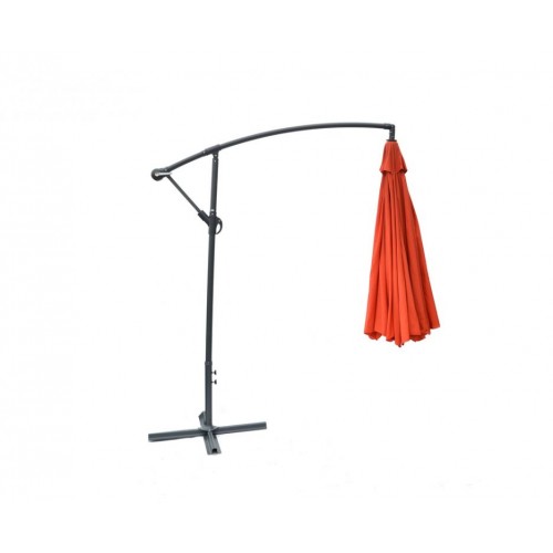 Slnečník červený 300 cm EXCLUSIVE