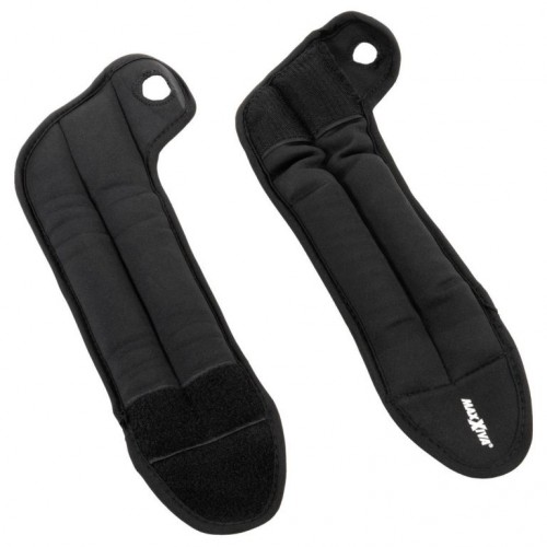 MAXXIVA súprava záťažových manžiet na ruky, 2 x 1 kg, čierna