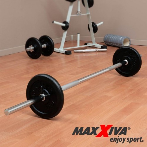 MAXXIVA os na činku s pružinovým zámkom, 160 cm