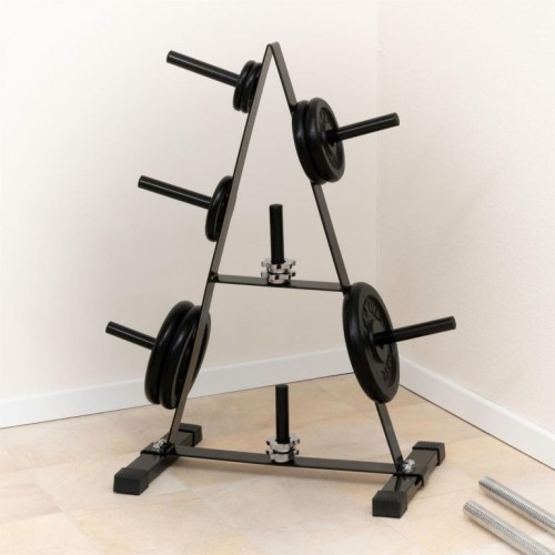 MAXXIVA stojan na závažie, 84 x 33,5 x 57 cm, čierny