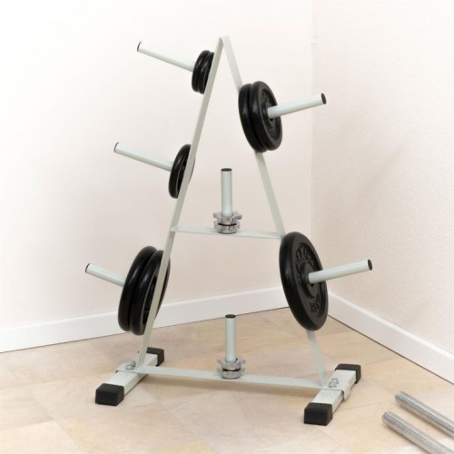 MAXXIVA stojan na závažie, 84 x 33,5 x 57 cm, biely