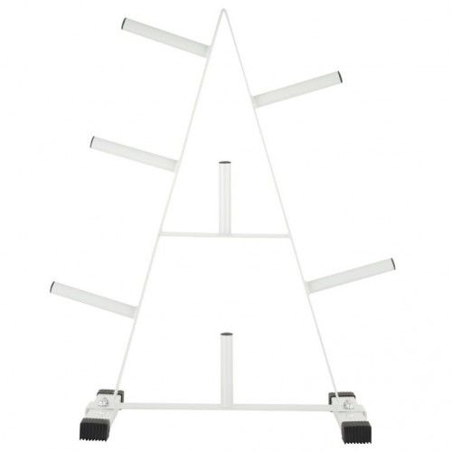 MAXXIVA stojan na závažie, 84 x 33,5 x 57 cm, biely