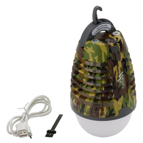 Cattara svietidlo nabíjacie PEAR ARMY + lapač hmyzu