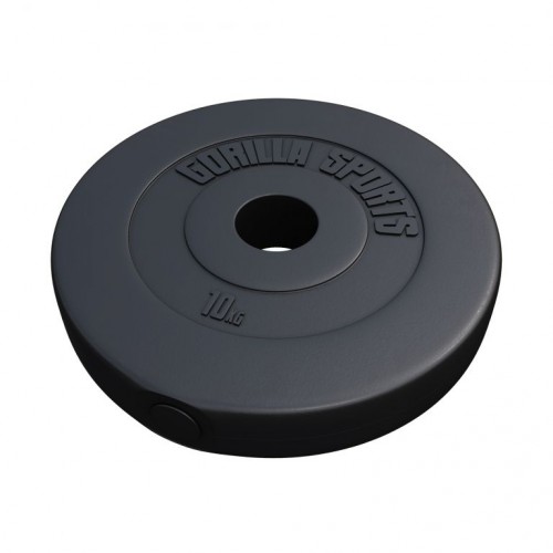 Gorilla Sports Činkový kotúč Olympia, plast, 10 kg