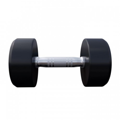Gorilla Sports Guľaté jednoručné činky, gumové, 2 x 10 kg