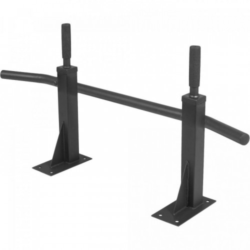 Gorilla Sports Hrazda na stenu, set s posilňovacou gumou