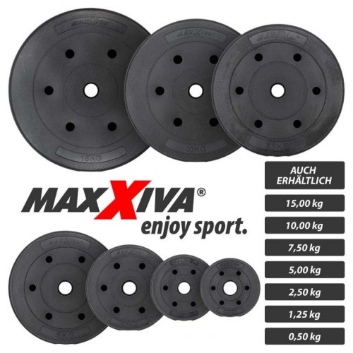MAXXIVA set závažia, 30 kg, 8 ks