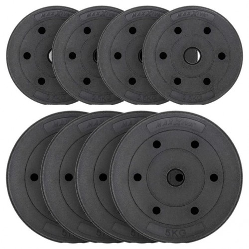 MAXXIVA set závažia, 30 kg, 8 ks