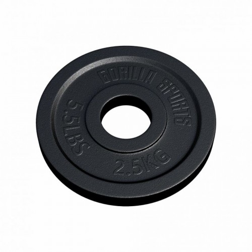 Gorilla Sports Záťažový kotúč 50/51 mm, 2,5 kg