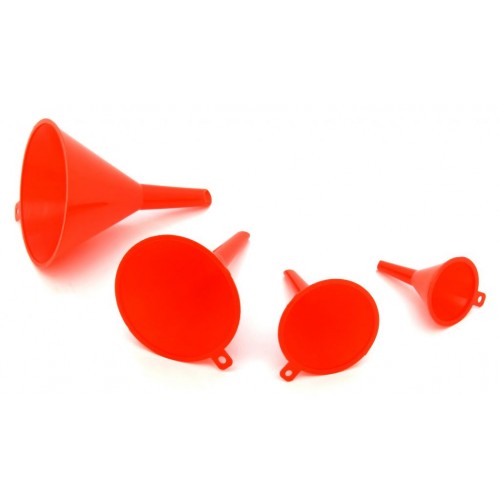 COMPASS lievik plastový, sada 4 ks