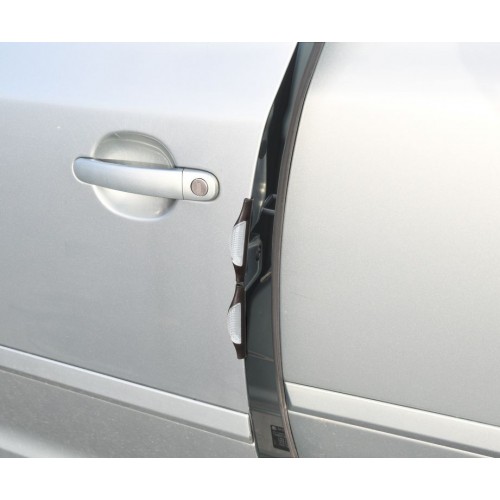 COMPASS Chránič dverí biely, 2 ks