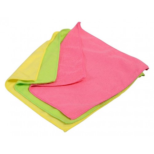 COMPASS Umývacie utierky MICROFIBER 40 x 40 cm, 3 ks