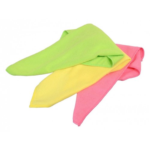 COMPASS Umývacie utierky MICROFIBER 40 x 40 cm, 3 ks