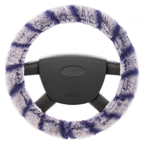 Poťah na volant Lemur- modrý