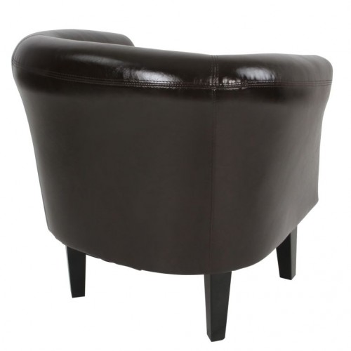 MIADOMODO Sada kresiel Chesterfield, 58 x 71 x 70 cm, hnedá MIADOMODO Sada kresiel Chesterfield, 58 x 71 x 70 cm, hnedá