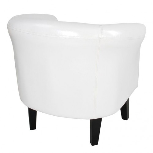 MIADOMODO Sada kresiel Chesterfield, 58 x 71 x 70 cm, biela