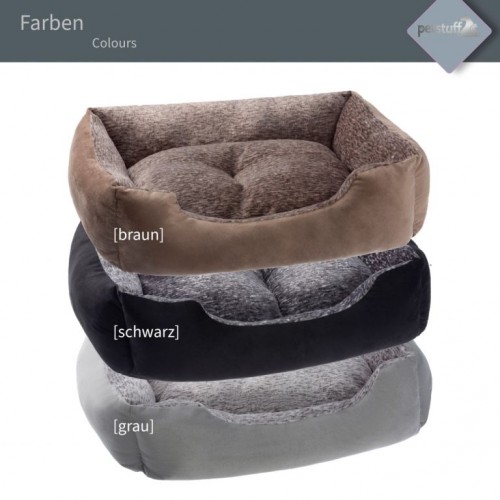 Petstuff pelech pre psa, veľkosť XL, 90 x 65 x 22 cm, hnedý