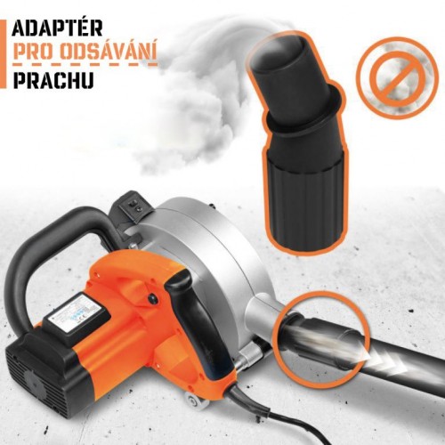 TIMBERTECH drážkovacia fréza s laserom, 1700 W