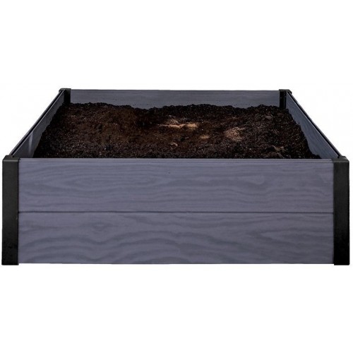 Keter Vyvýšený záhon MAPLE SQUARE - sivý