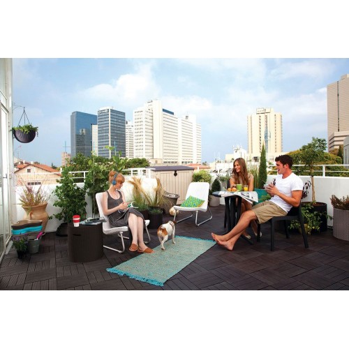 Keter Záhradný stôl COOL STOOL, grafit