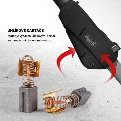 TIMBERTECH Brúska na sadrokartón 710 W, 6 brúsnych kotúčov