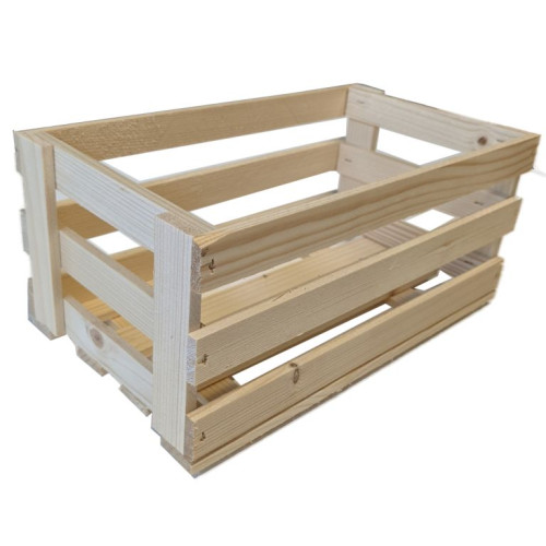 Drevená debnička na ovocie 23×15×8 cm, česká výroba