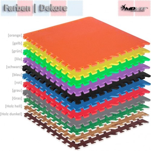 MOVIT sada ochranných podložiek, čierna, 3 m²