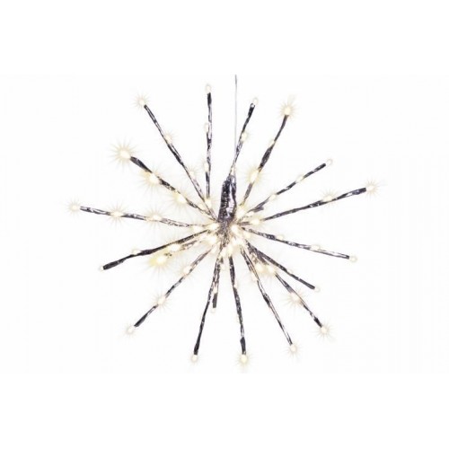 Vianočné osvetlenie - meteorický dážď, teple biely, 120 LED