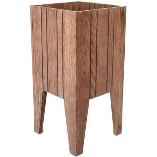 Dubový stojan na kvetináč s FSC certifikátom, 50x25x25 cm